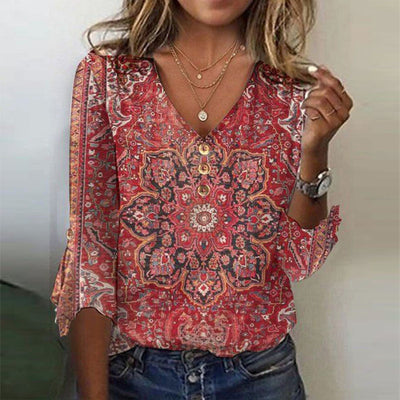 Karina™ | Vintage Boho Blouse