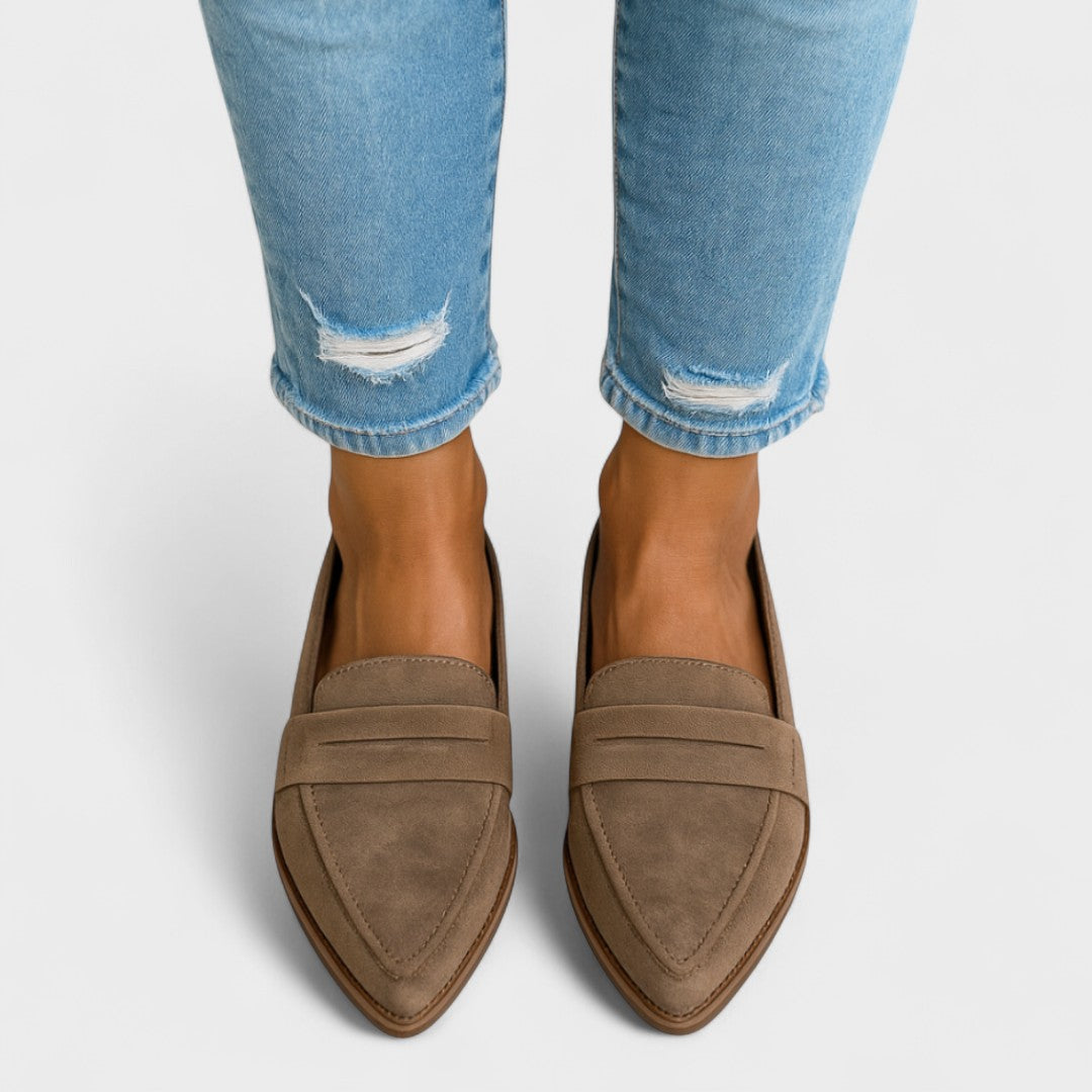 Mary - Suede Moccasins