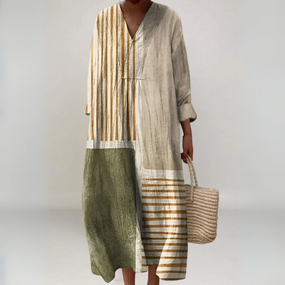 Aria | Artistic Print Oversized Dress