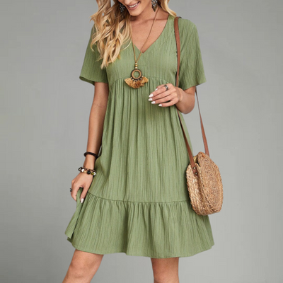 Emily – Elegant Tummy-Covering Dress