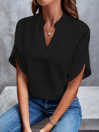 Elora™ | Relaxed V-Neck Top