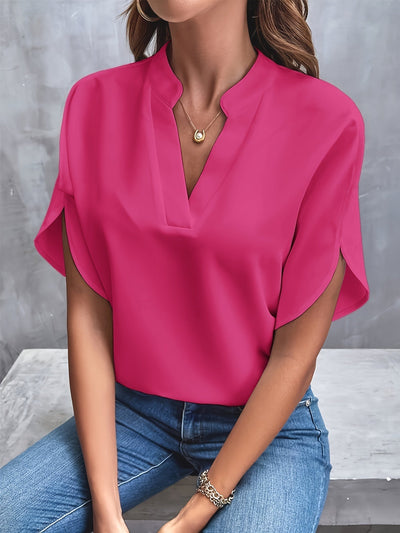 Elora™ | Relaxed V-Neck Top