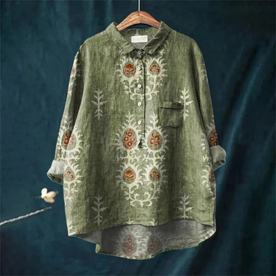 Sophina™ | Vintage Cotton Shirt