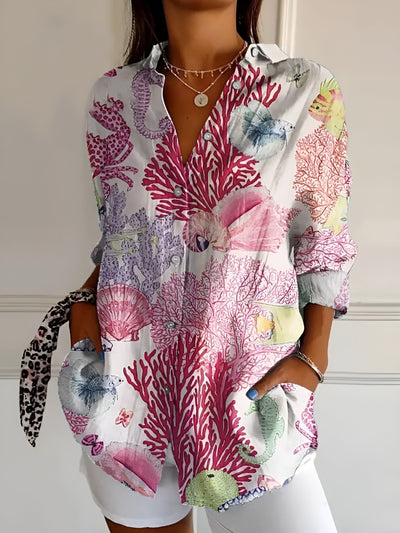 Amara™ | Floral Blouse